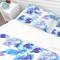Designart 'Abstract Leaves Pattern' Tropical Bedding Set - Duvet Cover & Shams